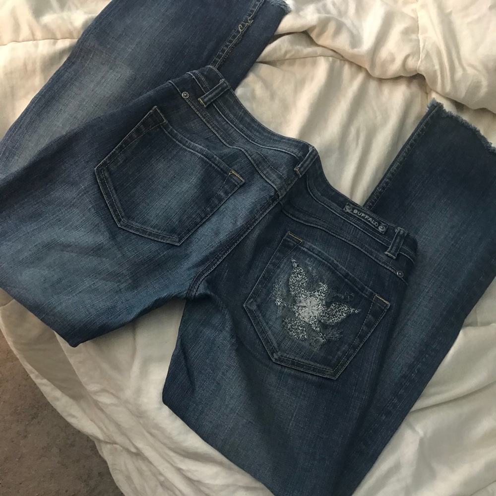 Buffalo jeans. Flare leg. Good cond. 28
